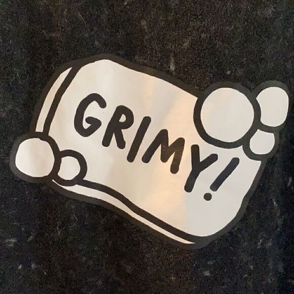 Grimy Large tee shirt. EUC. - Picture 2 of 3